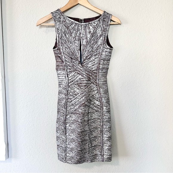 Marella metallic bandage body con dress - Picture 7 of 12